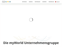 Tablet Screenshot of myworld.com